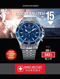 Swiss Military Hanowa- Konyalı Saat insert